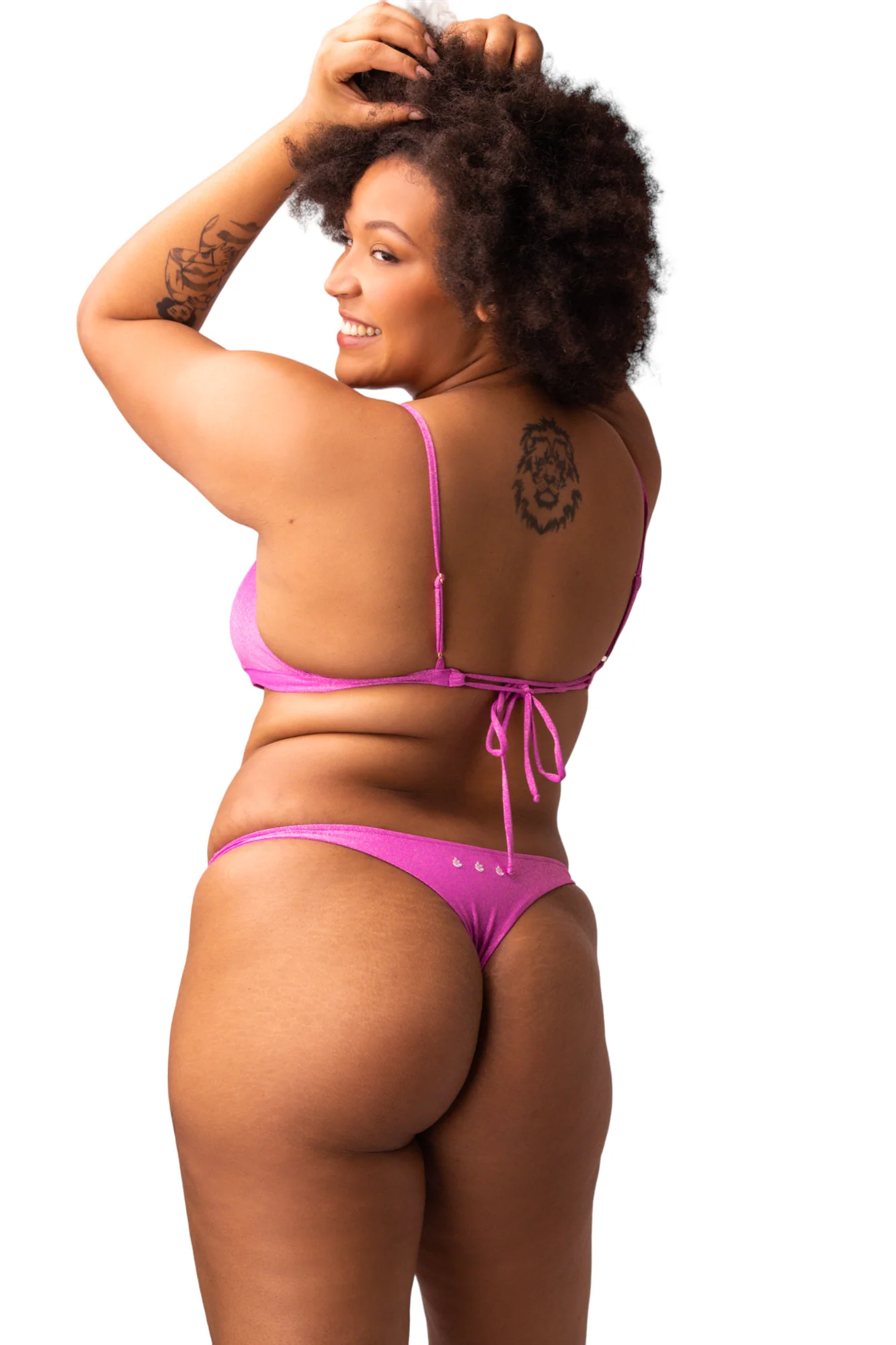 Cembro Brassière (Rose Paillettes) - Image 3