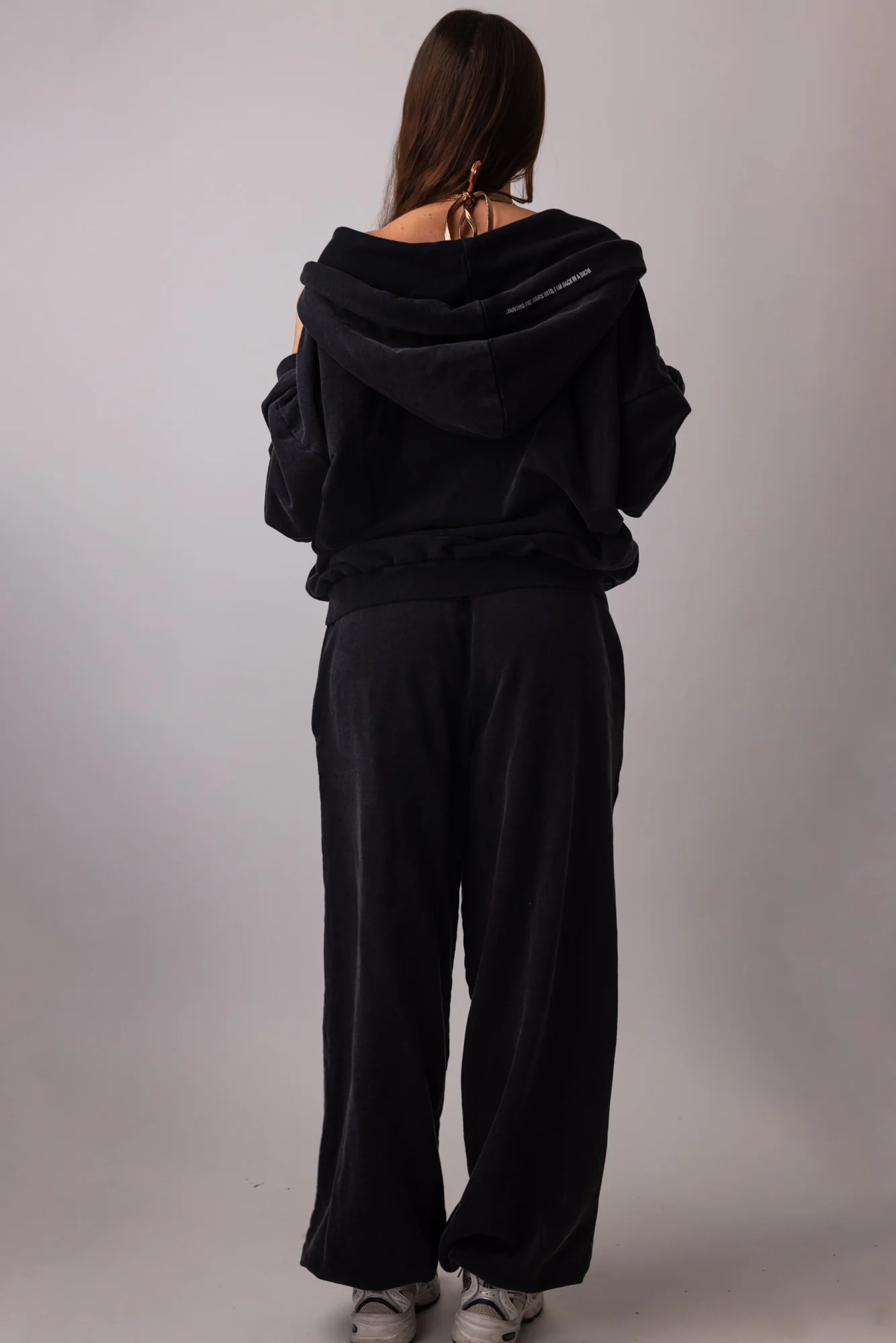 Veste jogging Noire Belles des Pins - Image 3