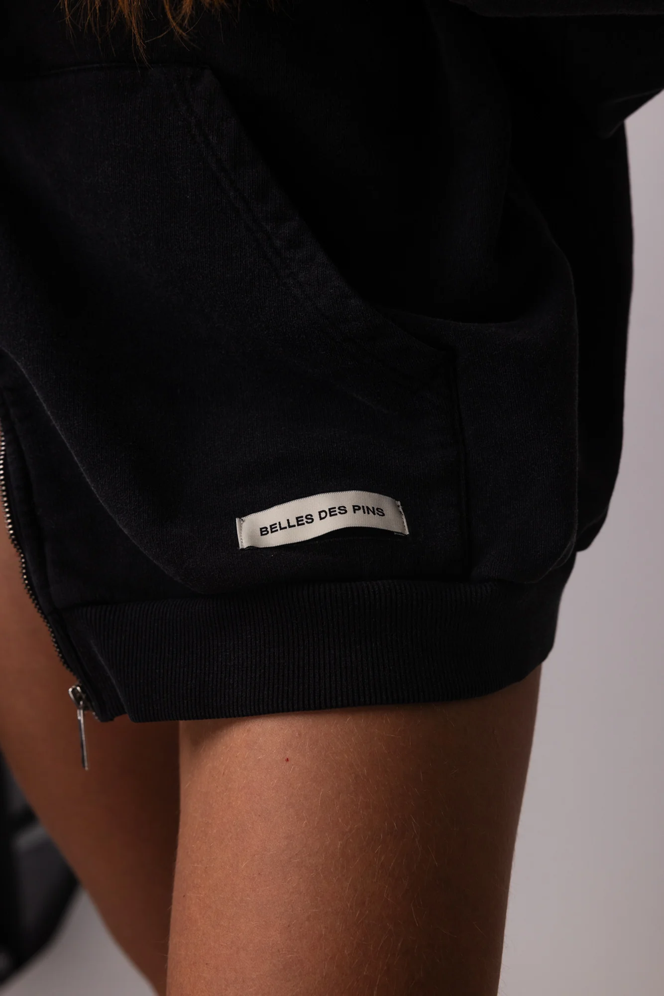 Veste jogging Noire Belles des Pins - Image 4